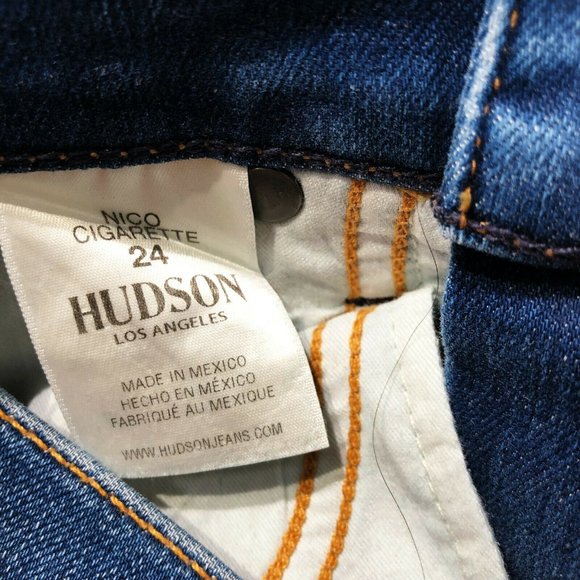 NWT Hudson Nico Cigarette Straight Ankle Jeans - Picture 3 of 8